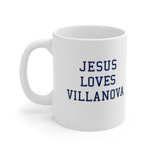 Load image into Gallery viewer, Jesus Loves Villanova - Ceramic Mug 11oz
